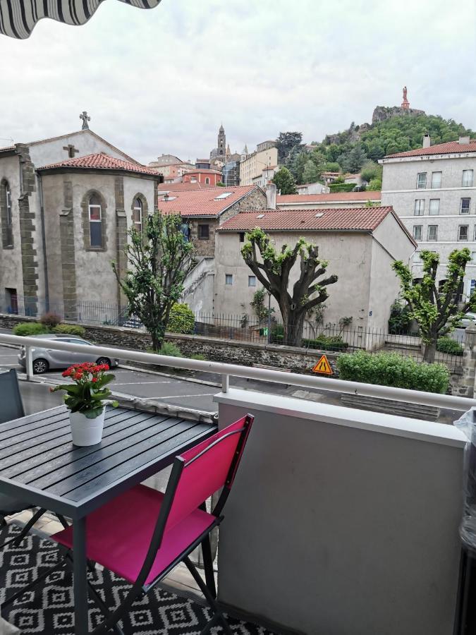 Velay Cocon Appartement 4 Chambres Avec Vue Sur Les Monuments Le Puy-en-Velay Exterior foto